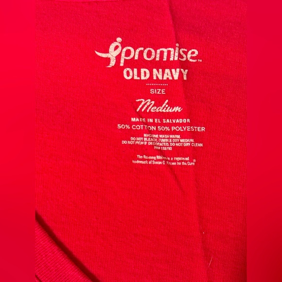 HOPE FIGHT CURE🎗️Breast Cancer Awareness LONG-SLEEVE V-NECK T-SHIRT Pink Sz Med - Picture 4 of 7